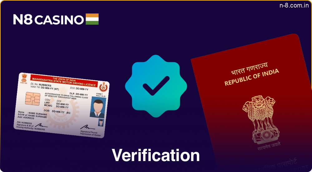 User Verification at N8 Casino